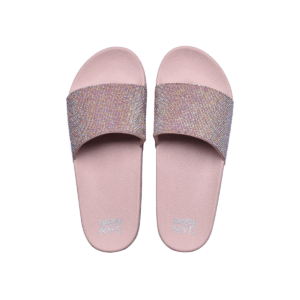 Steve Madden NYC Women Bling Fancie Slide Sandals Pink